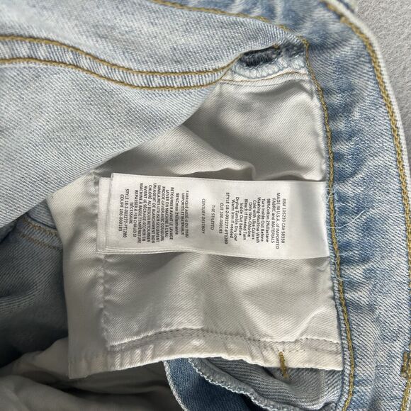 Current Elliott Jeans Size 25 Stiletto Skinny Fit Ankle Light Wash Distressed - Picture 11 of 12